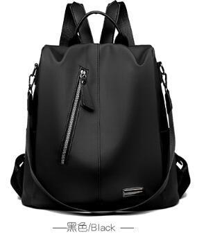 Oxford Cloth Backpack Nylon School Bag Women