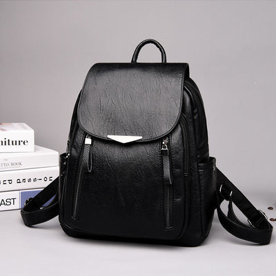 Backpack ladies all-match small backpack casual fashion travel school bag