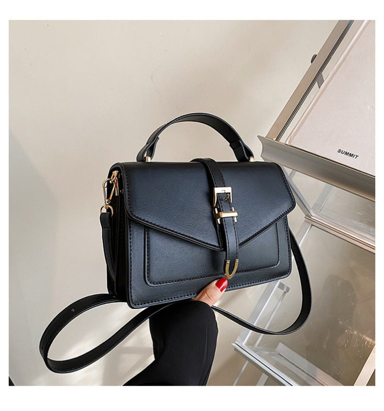 Retro shoulder handbag all-match crossbody small square bag